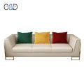 french foshan factory furniture leather living room sofas